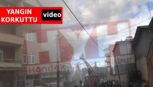 Hendek Yeni Mahalledeki yangın korkuttu