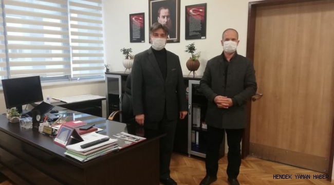 Hendek Yenimahalle Muhtarı İskefiyeli Başhekim Küçükyılmaz'a Teşekkür Ediyorum