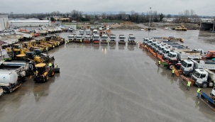 Sakarya Büyükşehir Karla Mücadeleye Hazır