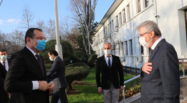 Yavuz'dan Yüceye Ziyaret