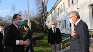 Yavuz'dan Yüceye Ziyaret