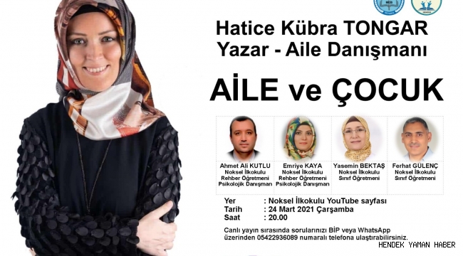 "Aile ve Çocuk?" Konulu Seminer Tarihi Belli Oldu