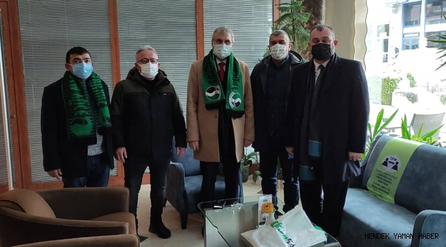Başkan Yüce Ankara’da Sakaryaspor’u ziyaret etti