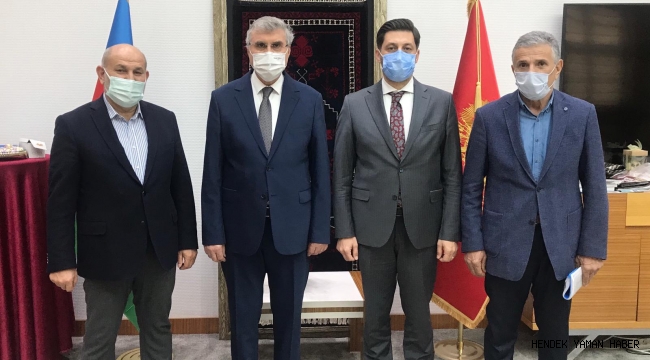 Hendek Ak Parti’den Başkan Yüce'ye kandil ziyareti