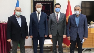 Hendek Ak Parti’den Başkan Yüce'ye kandil ziyareti