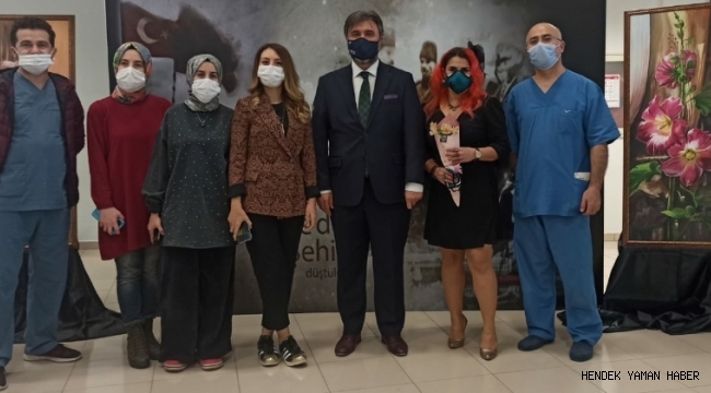 Hendek'te Başhekim Ünal  Küçükyılmaz Hastane Çalışanlarının 14 Mart Tıp Bayramını Kutladı