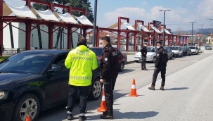 Hendek'te Sürücülere HES kodu denetimi