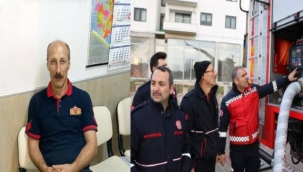 Hendek'te Hüseyin Acıbal İtfaiye Grup Amiri Oldu