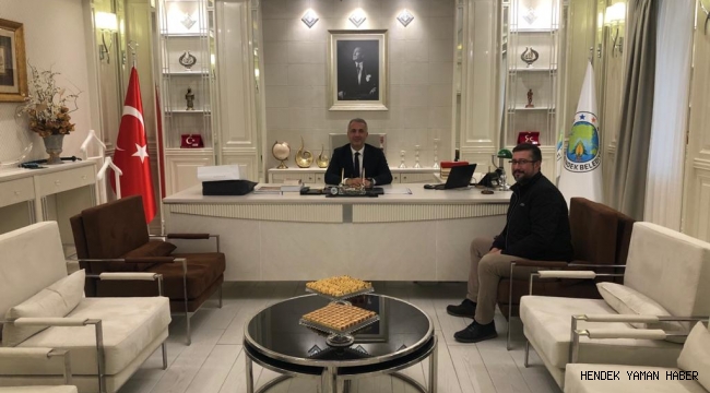 Hendekli Esnaf Başkan Babaoğlu'nu Ziyaret Etti 