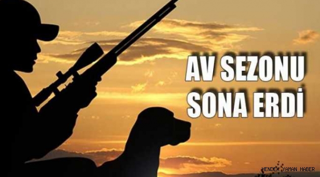 Sakarya’da  Av Sezonu Sona Erdi