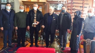 Tever 'Ve Baykal'dan Rüştü Çürüksulu'ya Geçmiş Olsun Ziyareti