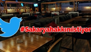 Twitter'da #sakaryahakkınıistiyor etiketi ile kampanya başlatıldı.