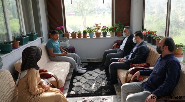 Ak Parti İl Başkanı Tever’den Fatih Üretmen’e Ziyaret