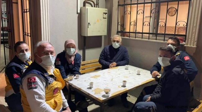 Ali İnci Sahurda Sağlık Çalışanlarını Ziyaret Etti