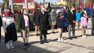 Hendek'te 23 Nisan Törenle Kutlandı