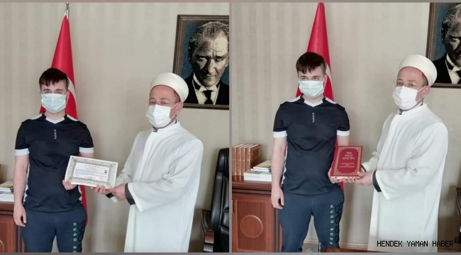 Hendek'te Hollanda Vatandaşı İslamiyeti Seçti