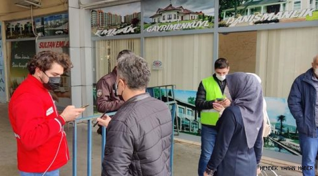Hendek’te Karantinayı Deldiler Hes Kodu Uygulamasına Takıldılar