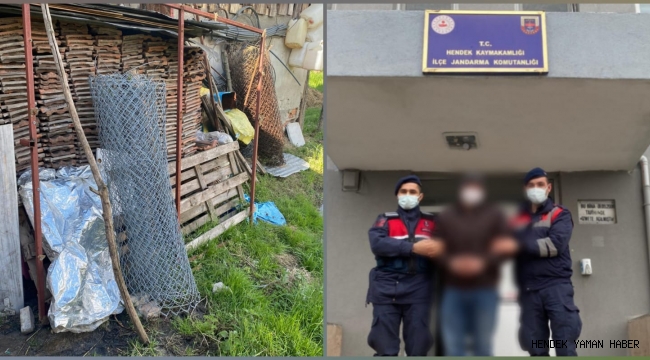 Hendek'te Tel hırsızını kamera görüntüsü ele verdi