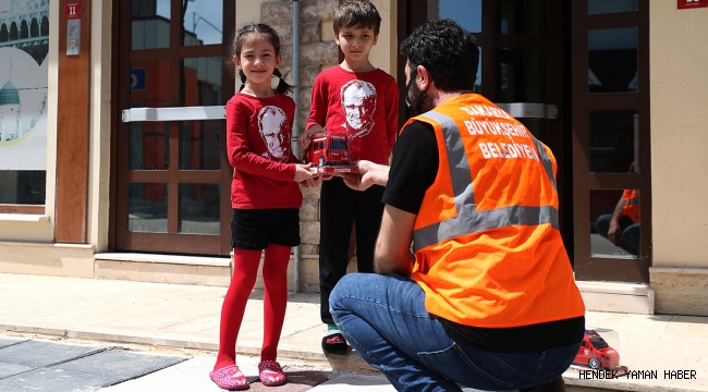 Sakarya Büyükşehir’den Çocuklara Bayram Hediyesi