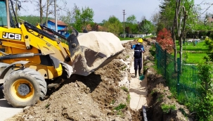 Akyazı’da 3 Mahalleye 14 Bin Metrelik Yeni İçmesuyu Hattı