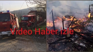 Hendek Aksu Mahallesinde Sahur Vakti Çıkan Yangın Korkuttu