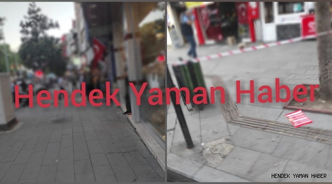 Hendek Meydanda Silah Sesleri  1 Yaralı 