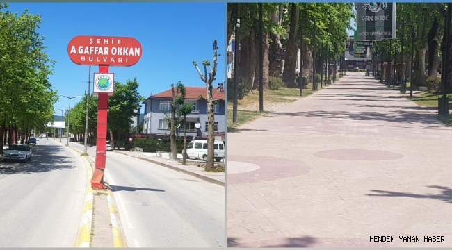 Hendek Sokakları Bayramda Başka Bir Güzel