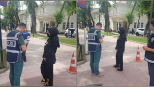 Hendek Sokaklarında İlçe Emniyet Müdürlüğü Ekiplerinden HES Kodu Sorgulaması