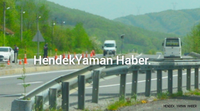 Hendek’te Jandarma Ekipleri Denetimlerini Sürdürüyor