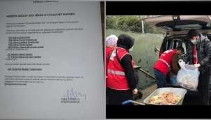 Hendek’te  Kızılay Nisan Ayı Faaliyet Raporunu Yayınladı. 