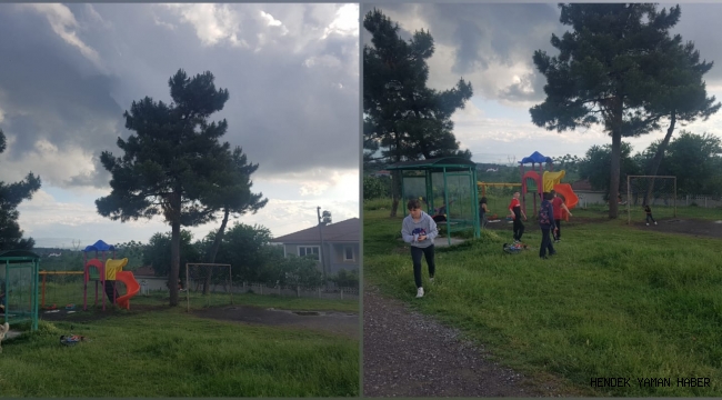 Hendek Yeşilköy'de Başkan Babaoğlu Gençleri Sevindirdi