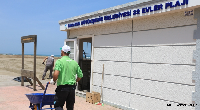 Sahiller Yaza Hazırlıyor