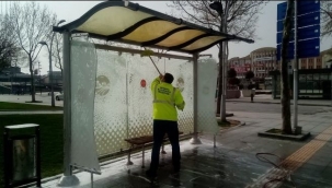 Sakarya Büyükşehir Hijyen Çalışmalarına Devam Ediyor