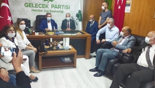 Selçuk Özdağ Hendek Gelecek Partisi İlçe Teşkilatını Ziyaret Etti