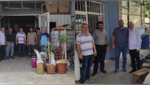 Başkan Adaylığını Açıklayan Çolak Esnaf Ziyaretinde Bulundu