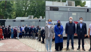 Hendek Ak Parti Kan Bağışı Kampanyasına Destek Oldu