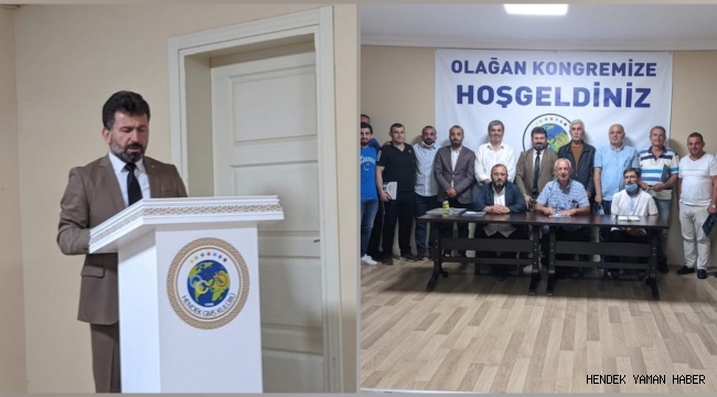 Hendek Gençlik Merkezi Spor Kulübü Kongresinde Feyzullah Köstereli Güven Tazeledi 