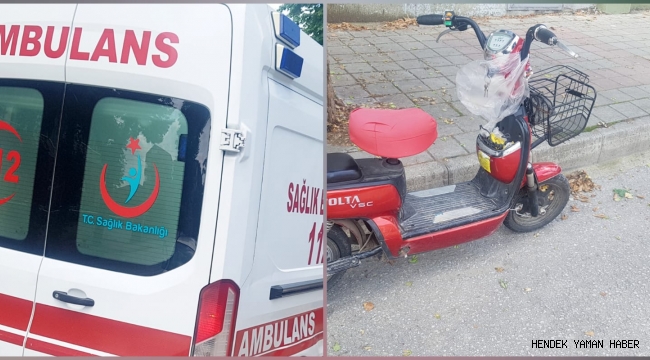 Hendek Osman Yılmaz Caddesinde Kaza 1 Yaralı