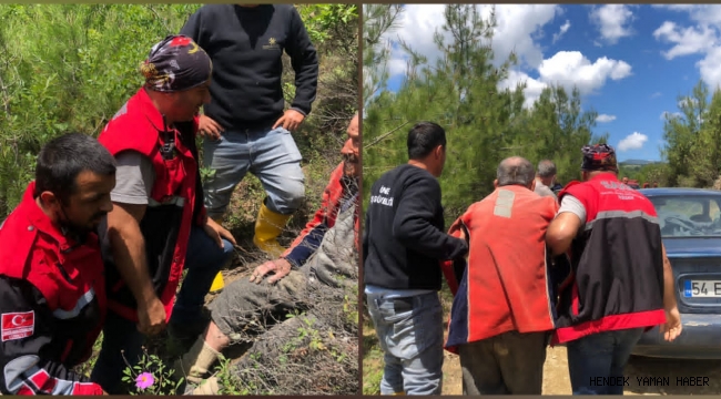 Yaşlı Adam Ormanlık Alanda Yaralı Halde Bulundu