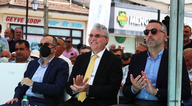 Başkan Ekrem Yüce: “Bu meydan ilçenin tarihi ve kültürel dokusunu yansıtacak”