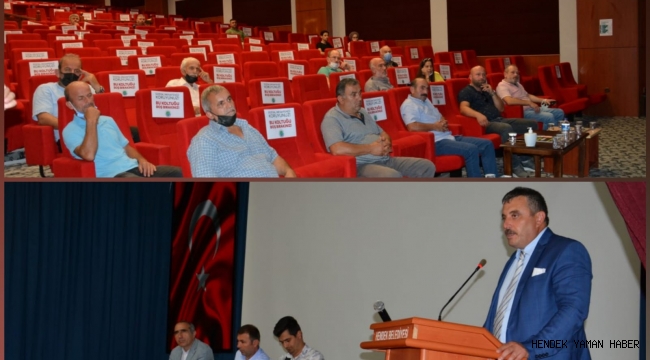 Hendek'te Kurban Bayramı Öncesi Kesimhane Sahipleri İle Bir Araya Geldiler