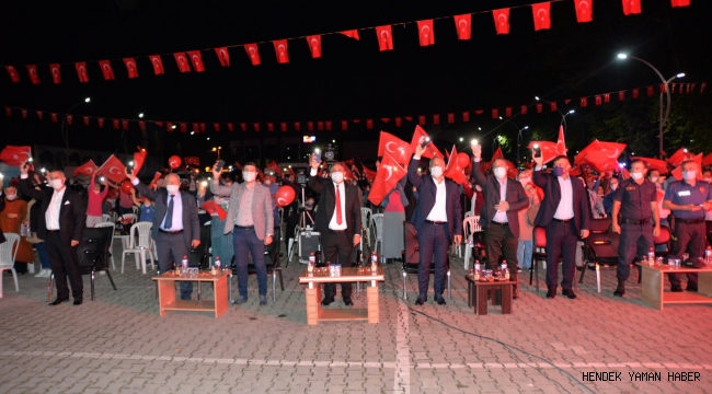 Hendek Cumhuriyet Meydanında Düzenlenecek 15 Temmuz Etkinliklerine Davet 