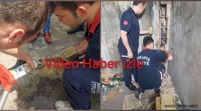 Hendek İtfaiye Grup Amirliği Personeline Vatandaşlar Teşekkür Ettiler