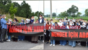 Hendek'te Bir Araya Gelen Gözü Yaşlı Aileler Adalet İstediler