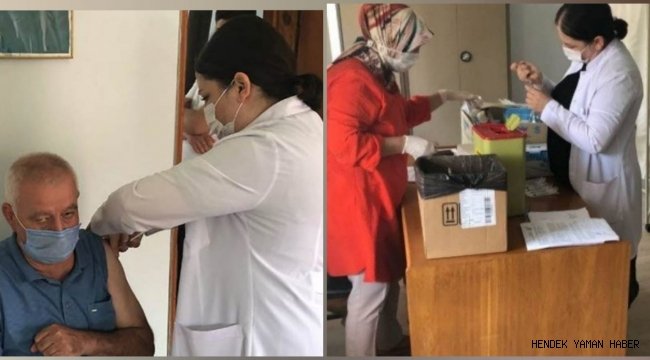 Hendek'te Coronavirus Aşılama İşlemi Hafta Sonu Ve Bayram Öncesi Devam Ediyor