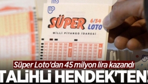 Hendek'te! Süper Loto'dan 45 milyon lira kazandı