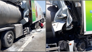 Hendek  Tem'de Korkunç Kaza 1 Ölü