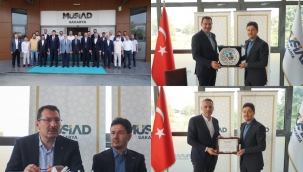 MÜSİAD AK PARTİ GENEL BAŞKAN YARDIMCISINI AĞIRLADI