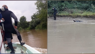 Sake Nehirde Kaybolan Genç Emirhanı Arıyor