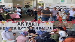 Hendek Ak Parti Aşure Dağıttı